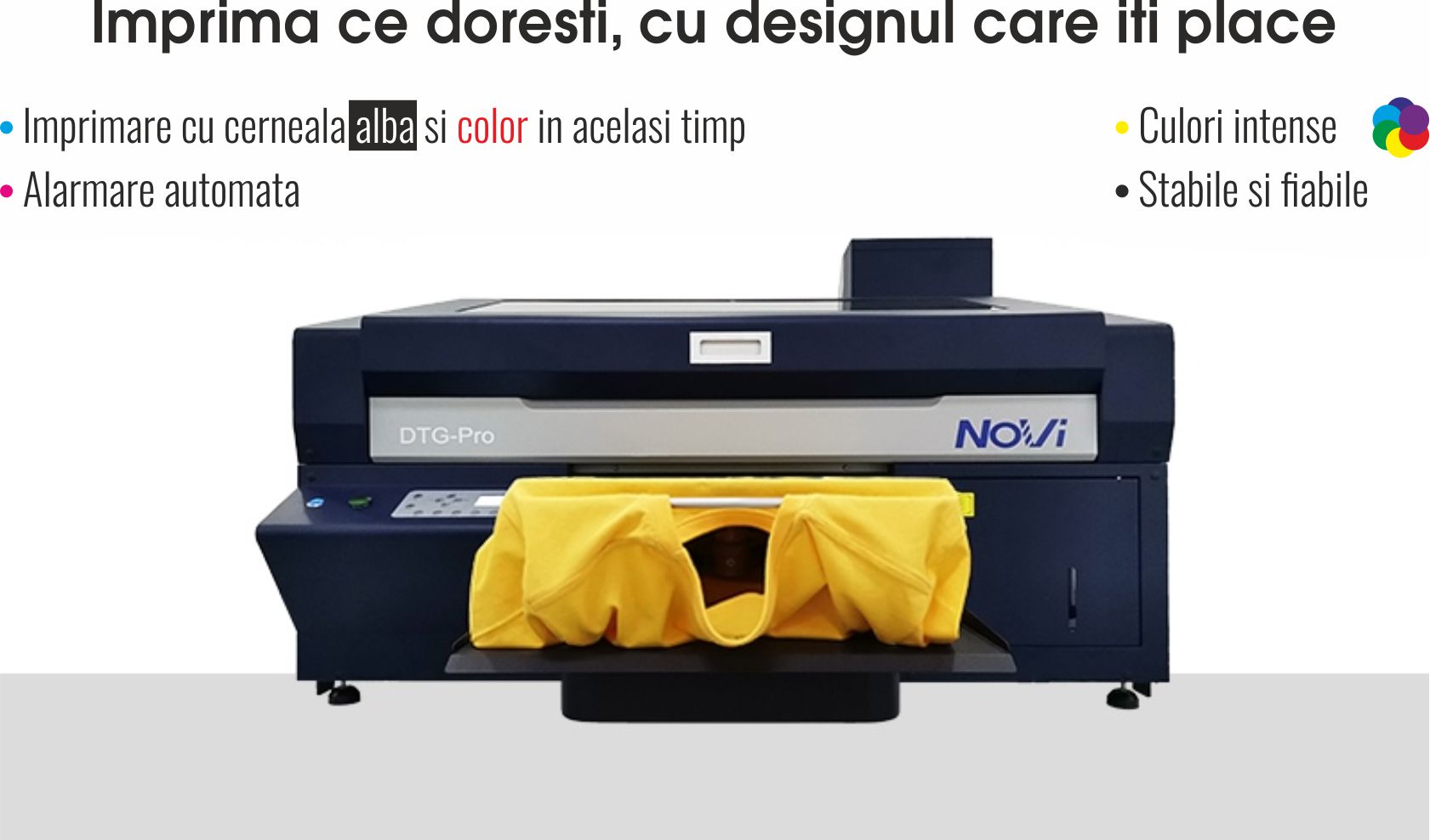 cabbage Warship on NOVI DTG-Pro imprimanta industriala de tricouri